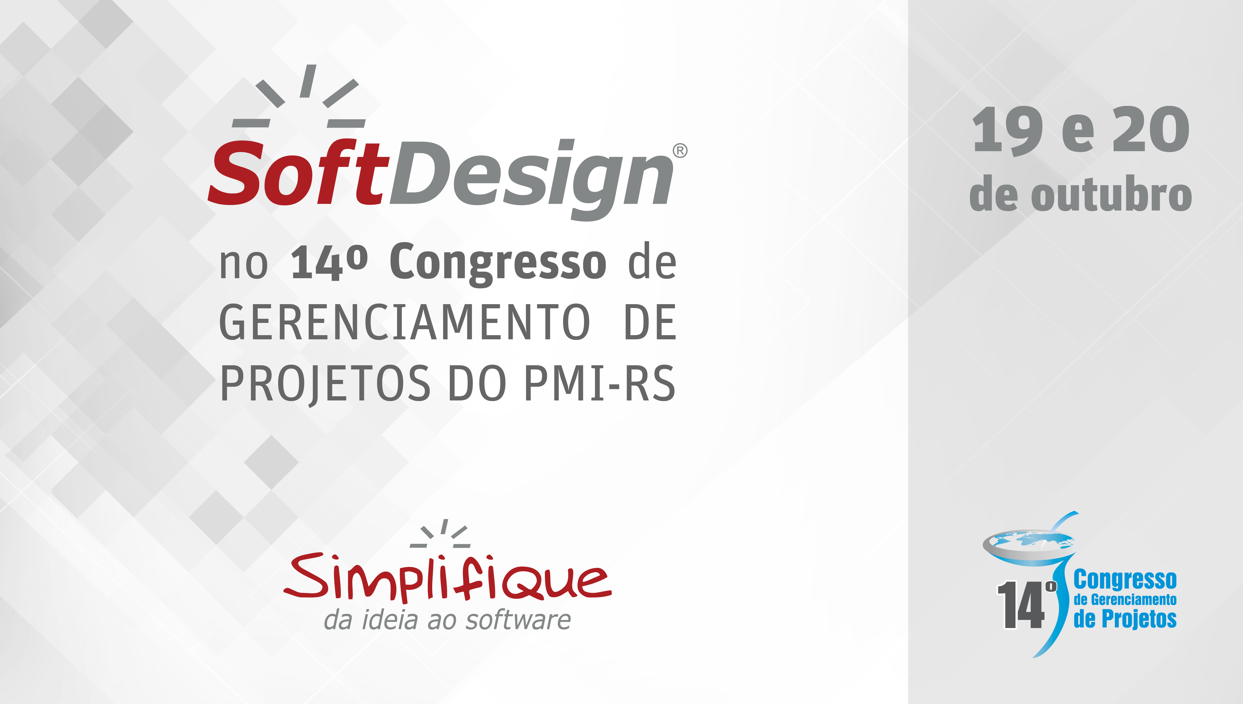 SoftDesign no 14º Congresso de Gerenciamento de Projetos do PMI-RS
