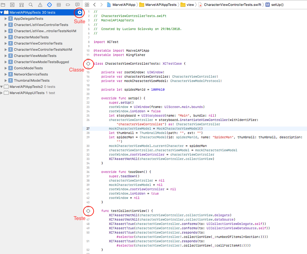 Swift: Testes Unitários com MVVM