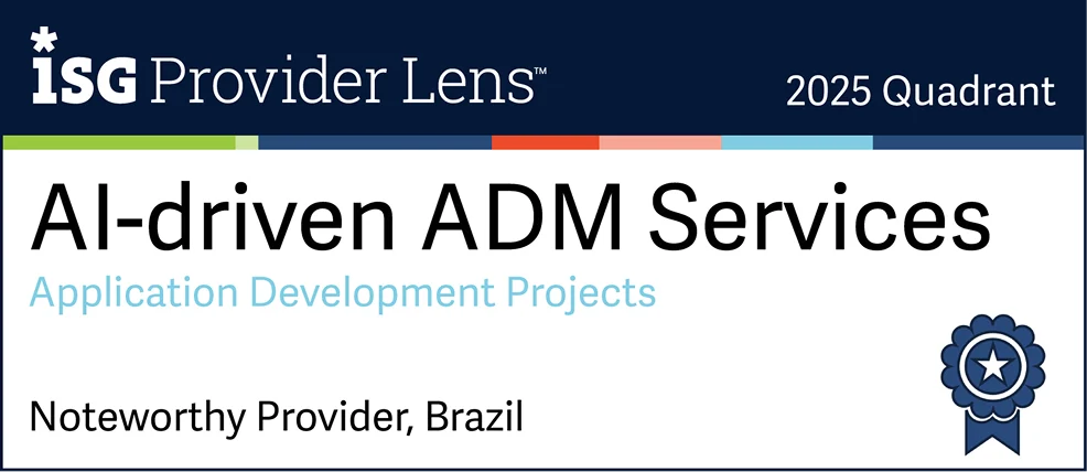 Premiacao ISG Provider Lens AI Driven Aplication Managed Services Local SIS 