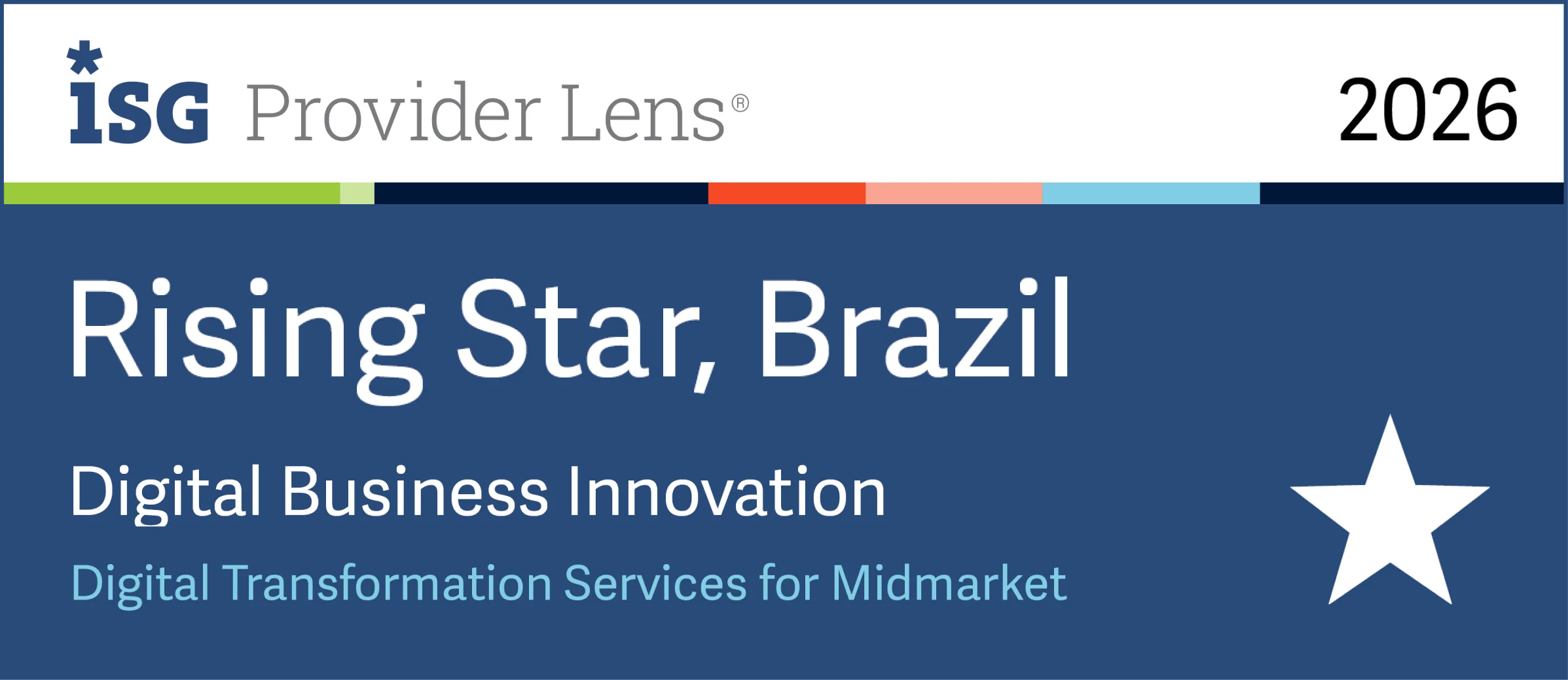 Premiacao ISG Provider Lens Digital Business Inovation